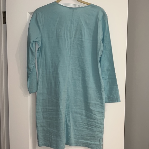 Theory Linen Dress with Pockets - Picture 5 of 5